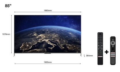 Smart TV TCL 85C735 (2022) 85"-216CM Q