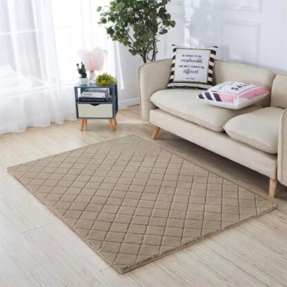 LAVI FUR CARPET 160X230 CM BEIGE