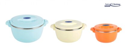 FOOD WARMER 3 PCS SET 2+4+6L,BELLY BLUE - Image 9