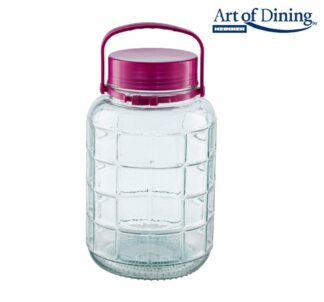 GLASS JAR WITH PLASTIC LID 5L