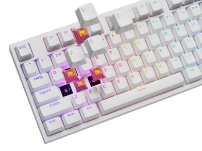 Keyboard Genesis Thor 404 P white - Image 8
