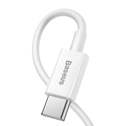 Cable Baseus Superior 0.25m, white - Image 3