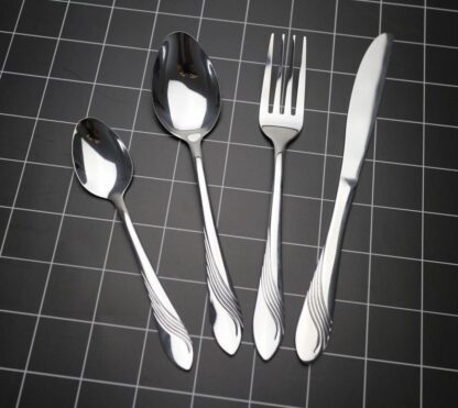 STAINLESS STEEL CUTLERY SET 24 PIECES SOFIA