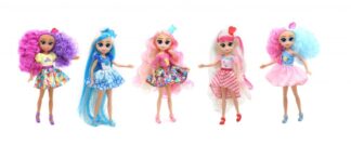 SET 5 PAPUSI, SWEETYZ, 23 CM