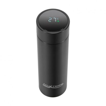 Art of Dining, Thermos stainless steel 450 Ml with led indicator for temperature, Black - Image 2