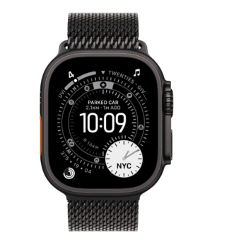 AW U3 49 Black Titan Milanese Small