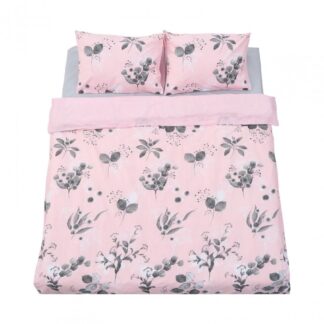 Double Linen BBC 4 pieces, 132TC - Rose