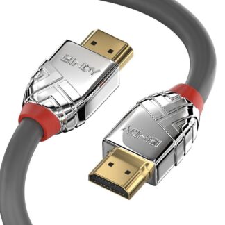 Lindy Cable 7.5m HDMI Cable, Chrome Line