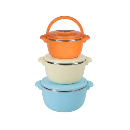 FOOD WARMER 3 PCS SET 2+4+6L,BELLY BLUE - Image 2