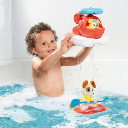 Bath toys, rescue helicopter and boat - Image 5