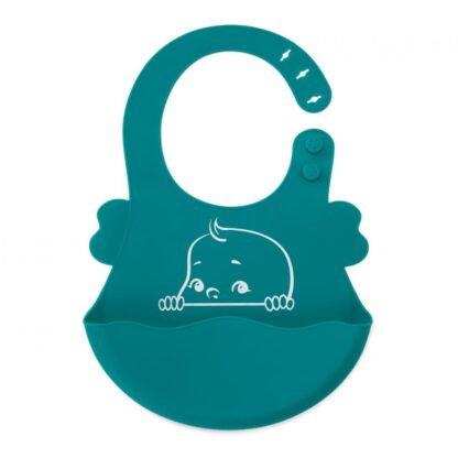 Silicone bib UG-BAV01BLUE
