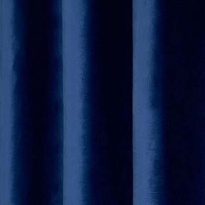 Set of 2 velvet curtains 140x270 cm- White