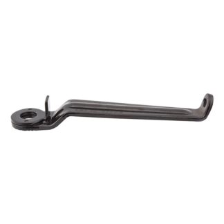 Support lever for the gear indicator, support and tension adjustment for the cable