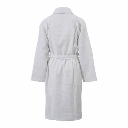 EMBOSSED COTTON SPA ROBE UNISEX L/XL - Image 2