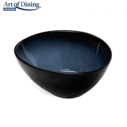 SET OF 4 OVAL CERAMIC BOWL 16 CM, SERENITY