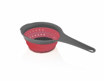 Round folding strainer with handle,14CM