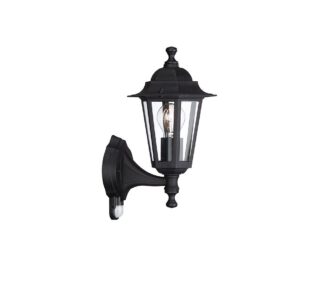 PEKING wall lantern black 1x60W 230V