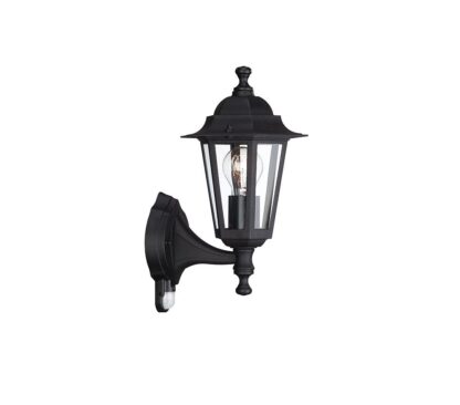 PEKING wall lantern black 1x60W 230V