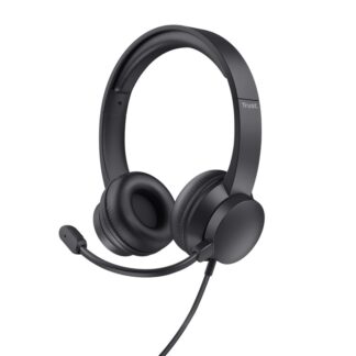Wired headphones Trust Ayda black
