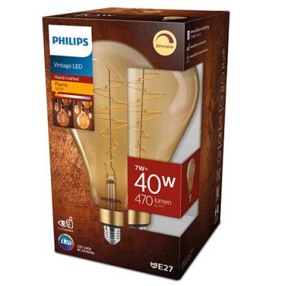 LED CLASSIC-GIANT 40W E27 A160 GOLD DIM - Image 2