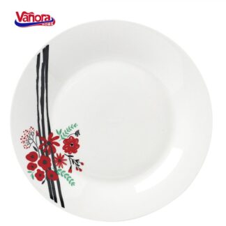 23 CM PORCELAIN WIDE PLATE, LERA