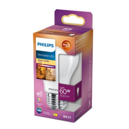 Philips Classic A60 LED bulb, adjustable power