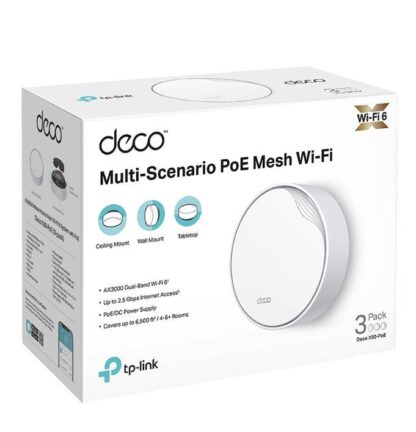 TP-LINK DECO X50-POE AX3000 MESH 3PK - Image 5