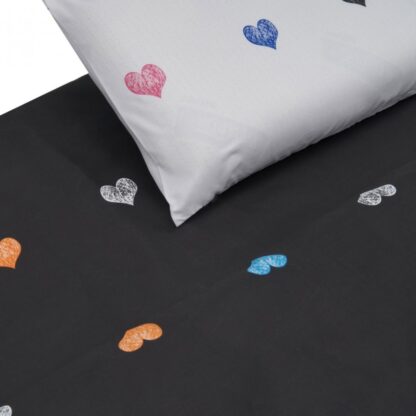 KS MICROFIBER HEARTS BED LINEN - Image 4