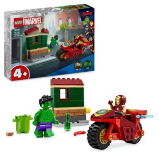 Iron Man with Bike and The Hulk 76287, LEGO 76287