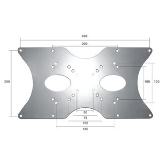 Neomounts Newstar vesa adapter plate 400x200