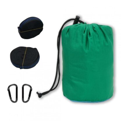 HR TRAVEL HAMMOCK GREEN 270X140CM - Image 3