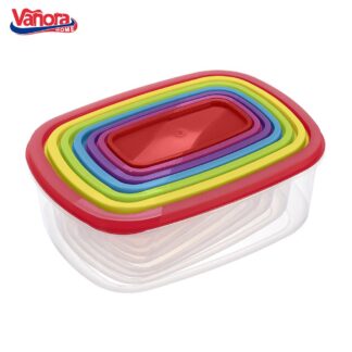 SET OF 7 RECTANGULAR STAR CUTLERY PAN