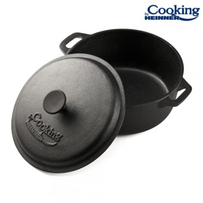 SEMIpot pure iron+cover 26.4x11CM, 5 L