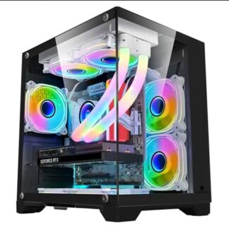 PC Case 1STPLAYER Gaming MV5 TP BLACK