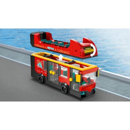 Red Double-Decker Sightseeing Bus 60407 - Image 12