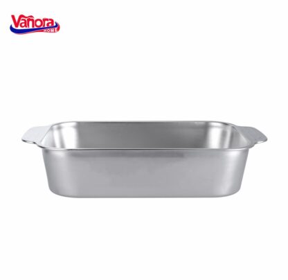STAINLESS STEEL TRAY 33x19x7.5 CM, LORA