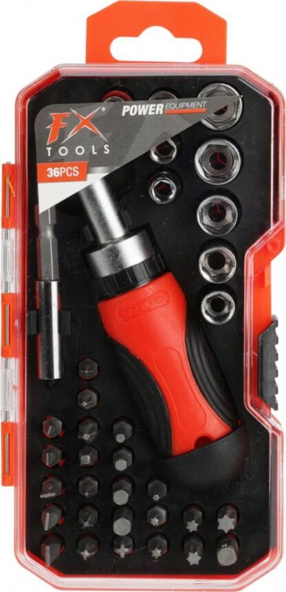 SET OF 36 PIECES SCREWDRIVER+BITS+TUBULAR - Image 2