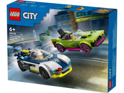 Police Car and Muscle Car Chase, 60415 - Image 3
