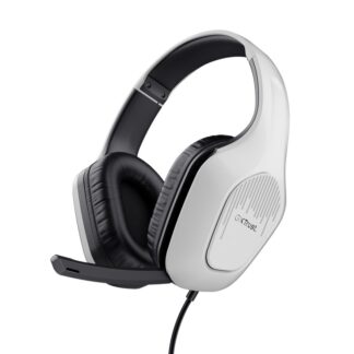 Trust GXT415W Zirox headphones. white