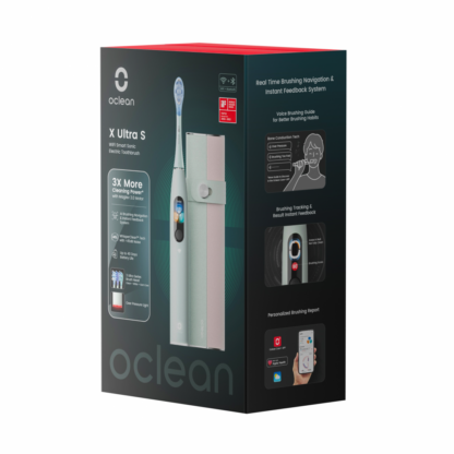 OCLEAN X Ultra Green TOOTHBRUSH SET - Image 2
