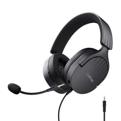 Trust GXT 489 Fayzo wired headphones, black