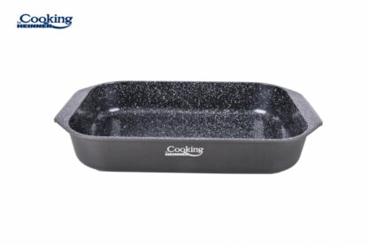 HIGH TRAY ALUMINUM 39.5x26CM, DARK LINE - Image 2