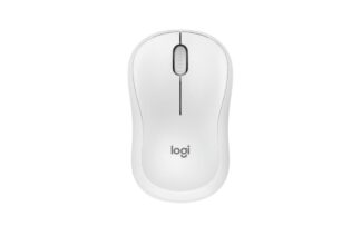Mouse Logitech MK240 Silent Wireless white