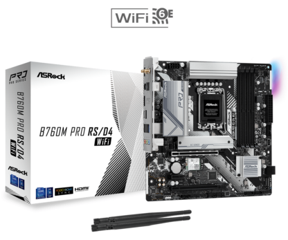 Motherboard Asrock B760M Pro RS LGA1700 DDR4 WIFI