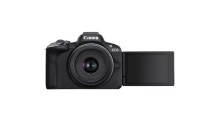 PHOTO CAMERA CANON EOS R50 + 18-45MM BK - Image 6