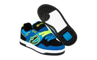 HEELYS FLOW 34 BLUE BLACK LIME Rollers