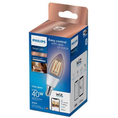 PHILIPS WFB 40W C35 E14 927-65 CL 1PF/6 - Image 2