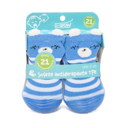 Non-slip socks TPR 21/12.6cm USK-2-21