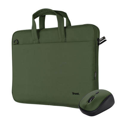 Trust Bologna 16" laptop bag set, green