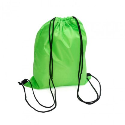 UNI BACKPACK WITH CORD 420D GREEN - Image 2